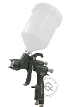 Walcom SLIM KOMBAT NERO SR HALO-HTE Краскопульт с верхним пластиковым бачком 0,68 л