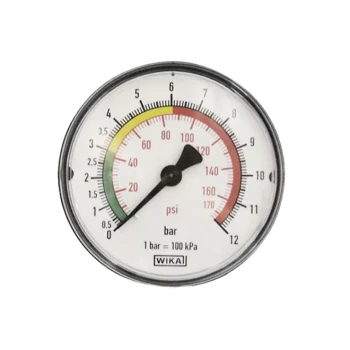 Asturomec 61302 Манометр с осевым креплением М 1-8", d 50 мм, с двойной шкалой 0-12 бар-0-170 Psi