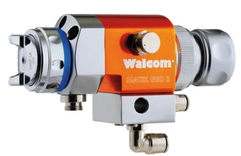 Walcom MATIK GEO 3 Вход воздуха на распыление и управление: фитинги БРС цанга