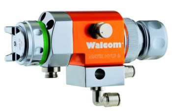 Walcom MATIK HVLP 3 Вход воздуха на распыление и управление: фитинги БРС цанга