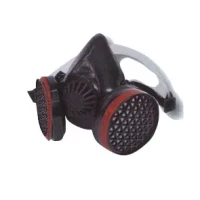 Walcom 50410 Защитная полумаска SAFETY PLUS с двумя фильтрами из активированного угля для окрасочных работ